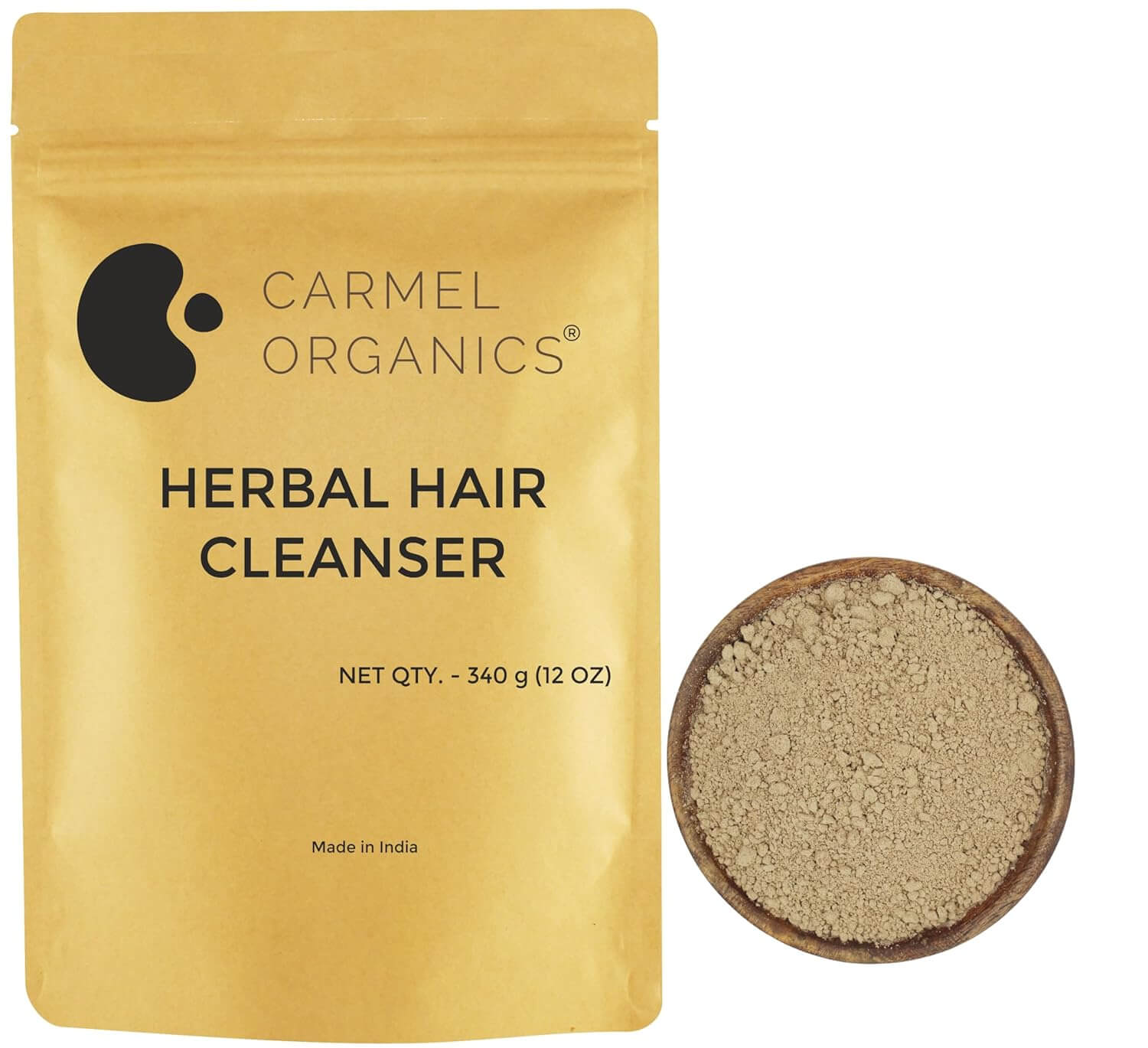 Organic hair cleanser with Ayurvedic ingredients