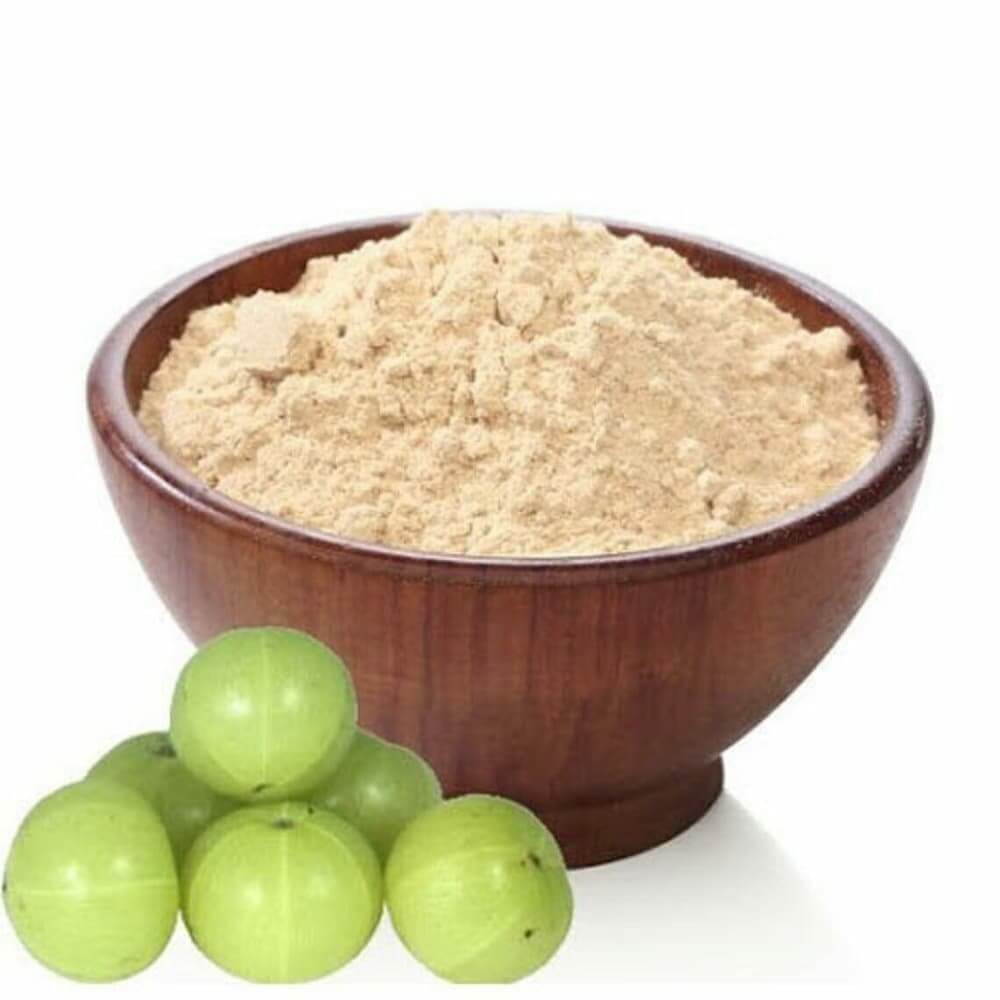 Amla powder with honey for skin and immunity