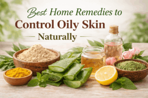 home remedies to control oily skin naturally at home